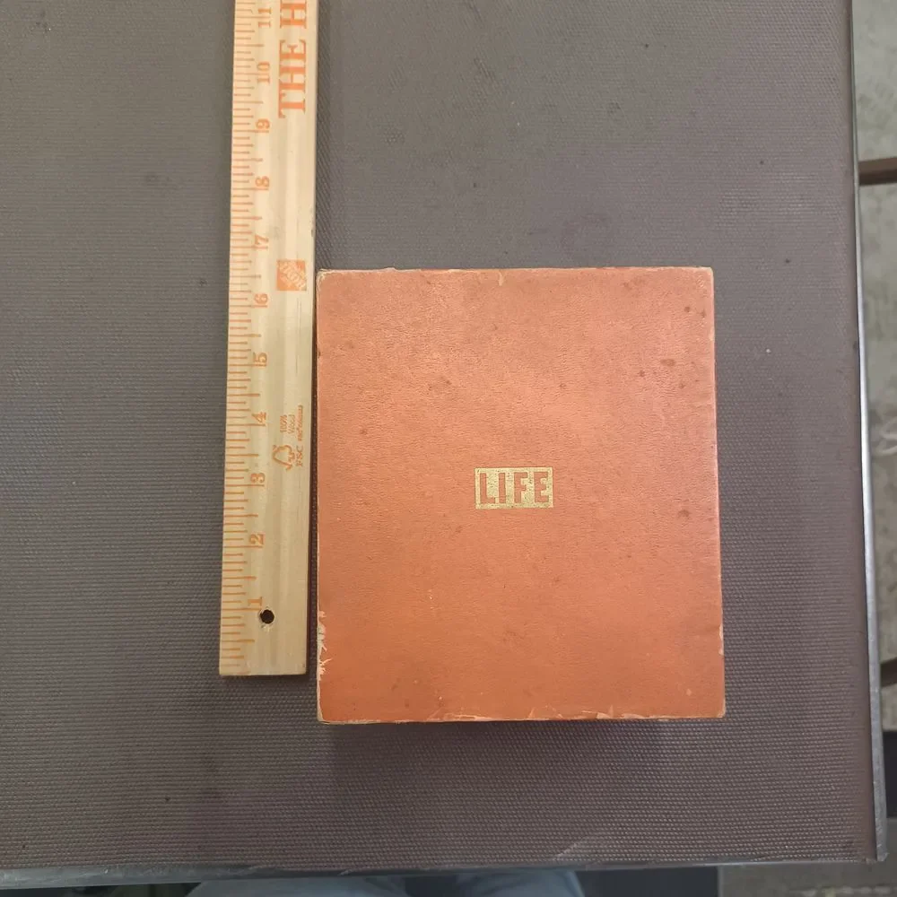 Vintage Life Recipe Card Box File Organizer Kitchen Storage Alphabetical Divider